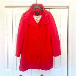 NWT J.Crew Italian Wool stadium-cloth coat